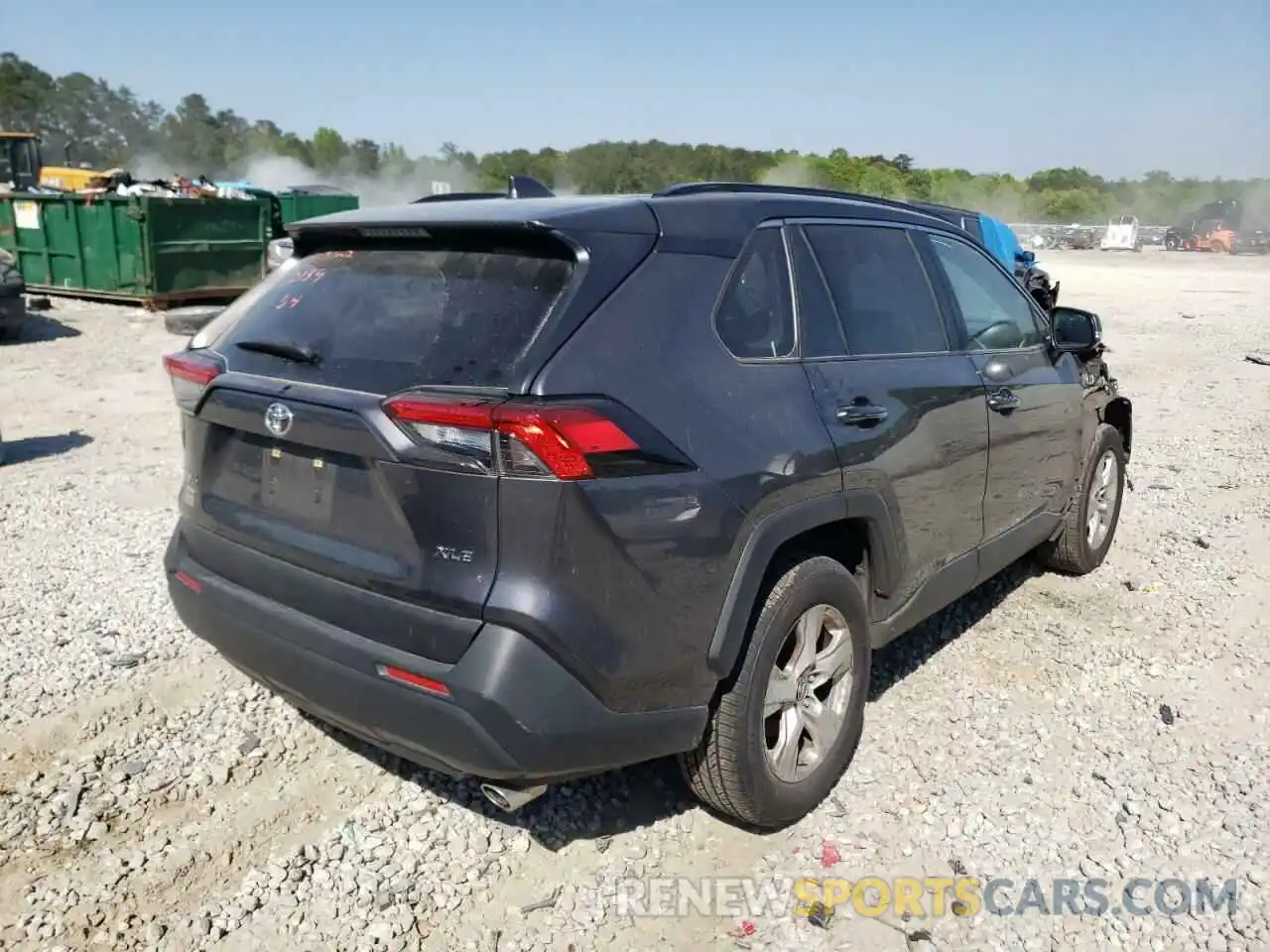 4 Photograph of a damaged car JTMW1RFV0KD030139 TOYOTA RAV4 2019