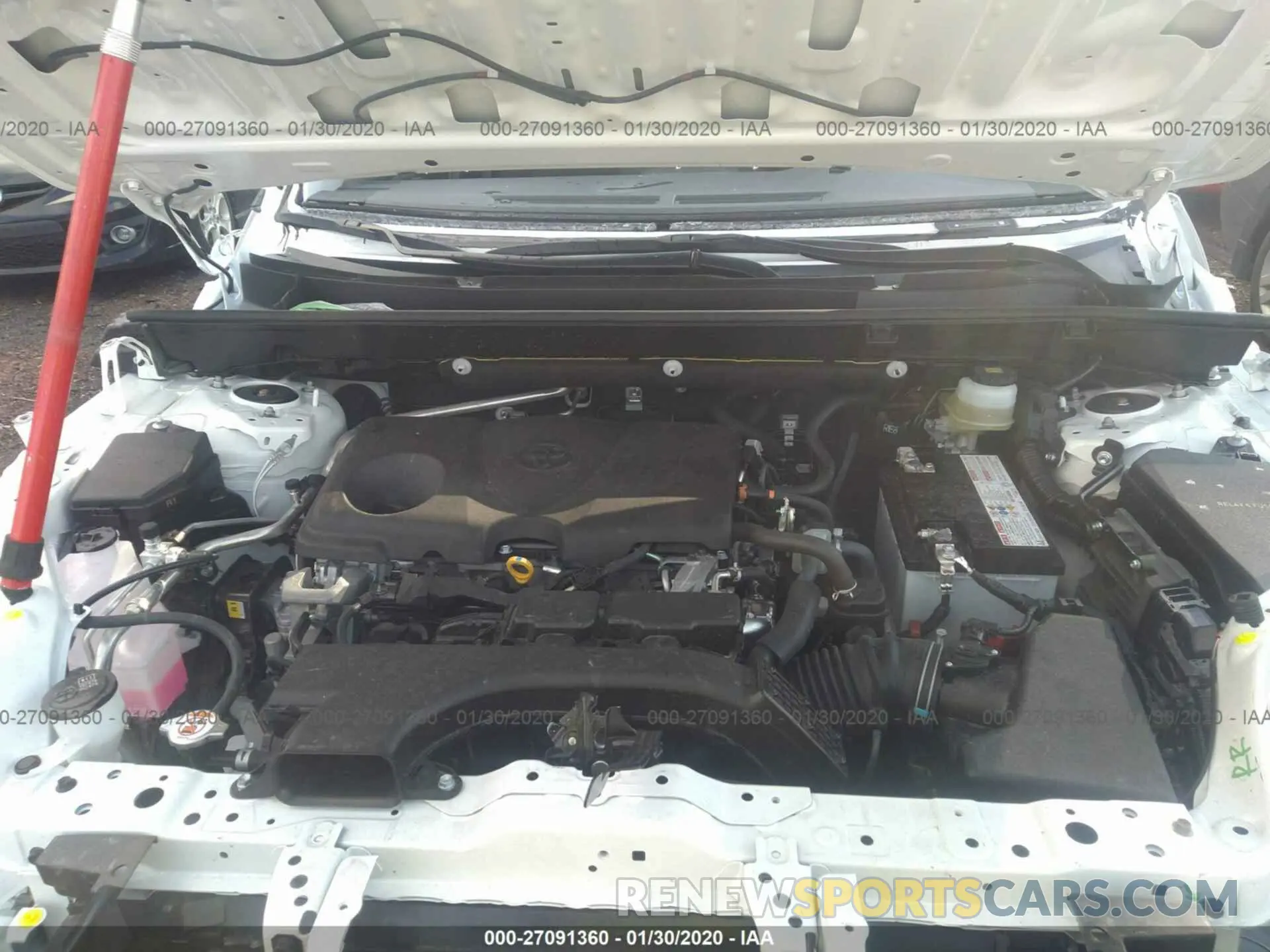 10 Photograph of a damaged car JTMW1RFV0KD035440 TOYOTA RAV4 2019