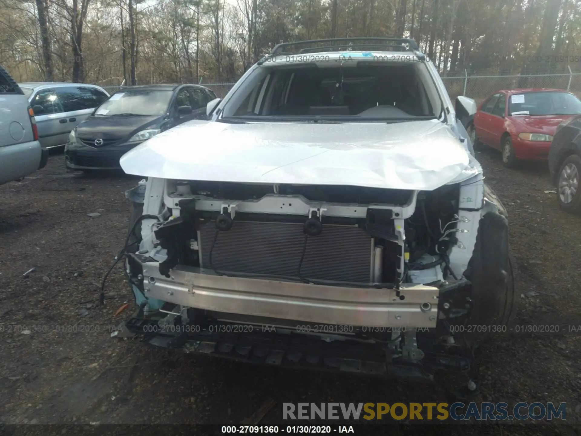 6 Photograph of a damaged car JTMW1RFV0KD035440 TOYOTA RAV4 2019
