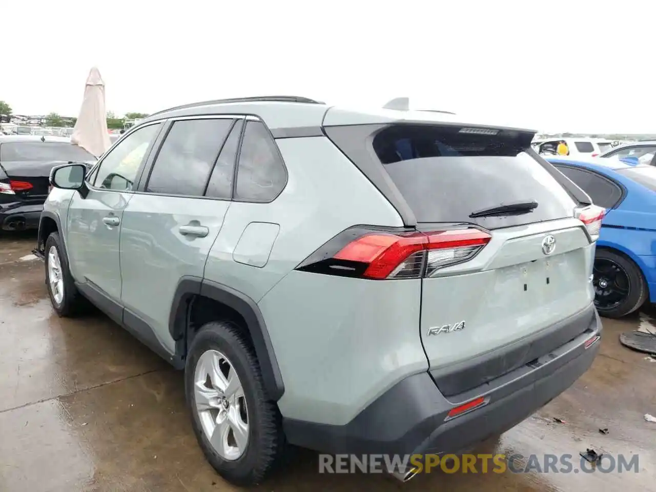 3 Photograph of a damaged car JTMW1RFV0KD501268 TOYOTA RAV4 2019