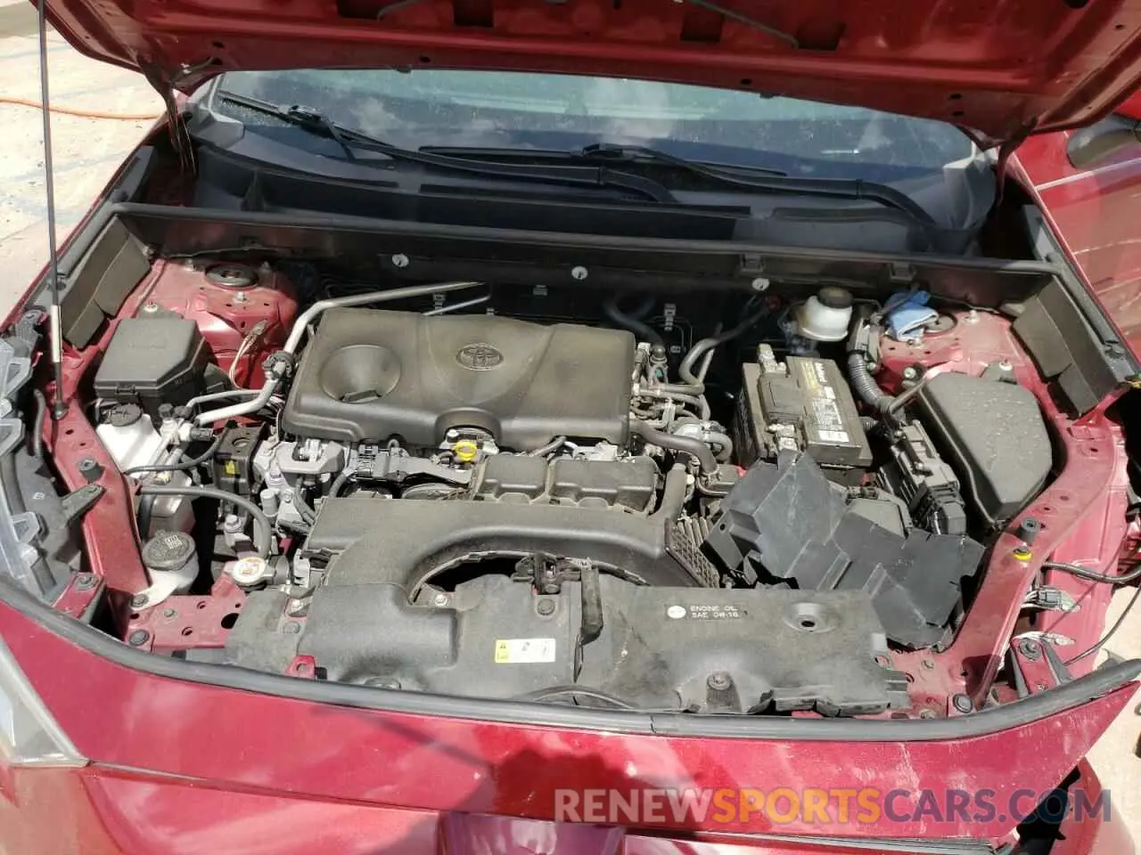 11 Photograph of a damaged car JTMW1RFV0KD504459 TOYOTA RAV4 2019