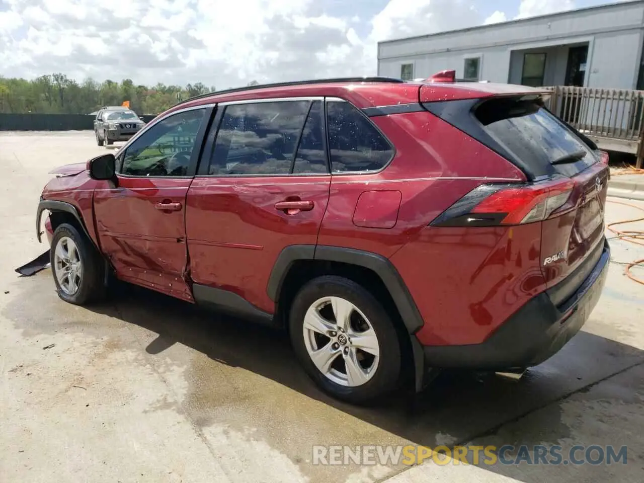 2 Photograph of a damaged car JTMW1RFV0KD504459 TOYOTA RAV4 2019