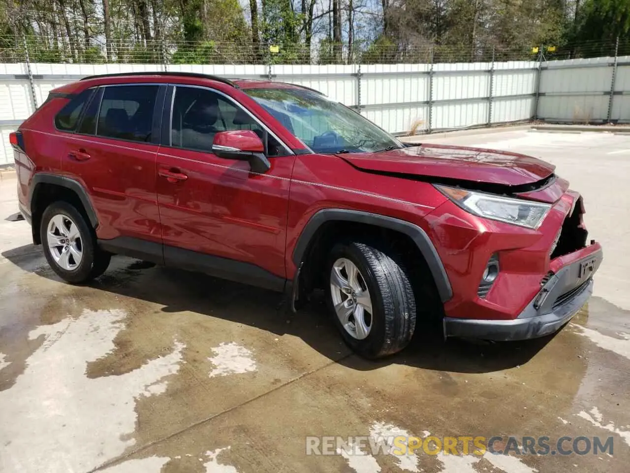 4 Photograph of a damaged car JTMW1RFV0KD504459 TOYOTA RAV4 2019