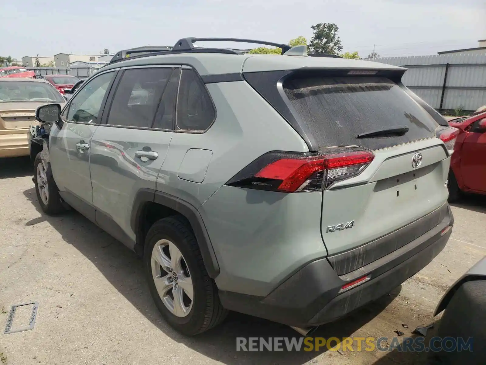 3 Photograph of a damaged car JTMW1RFV0KD505076 TOYOTA RAV4 2019