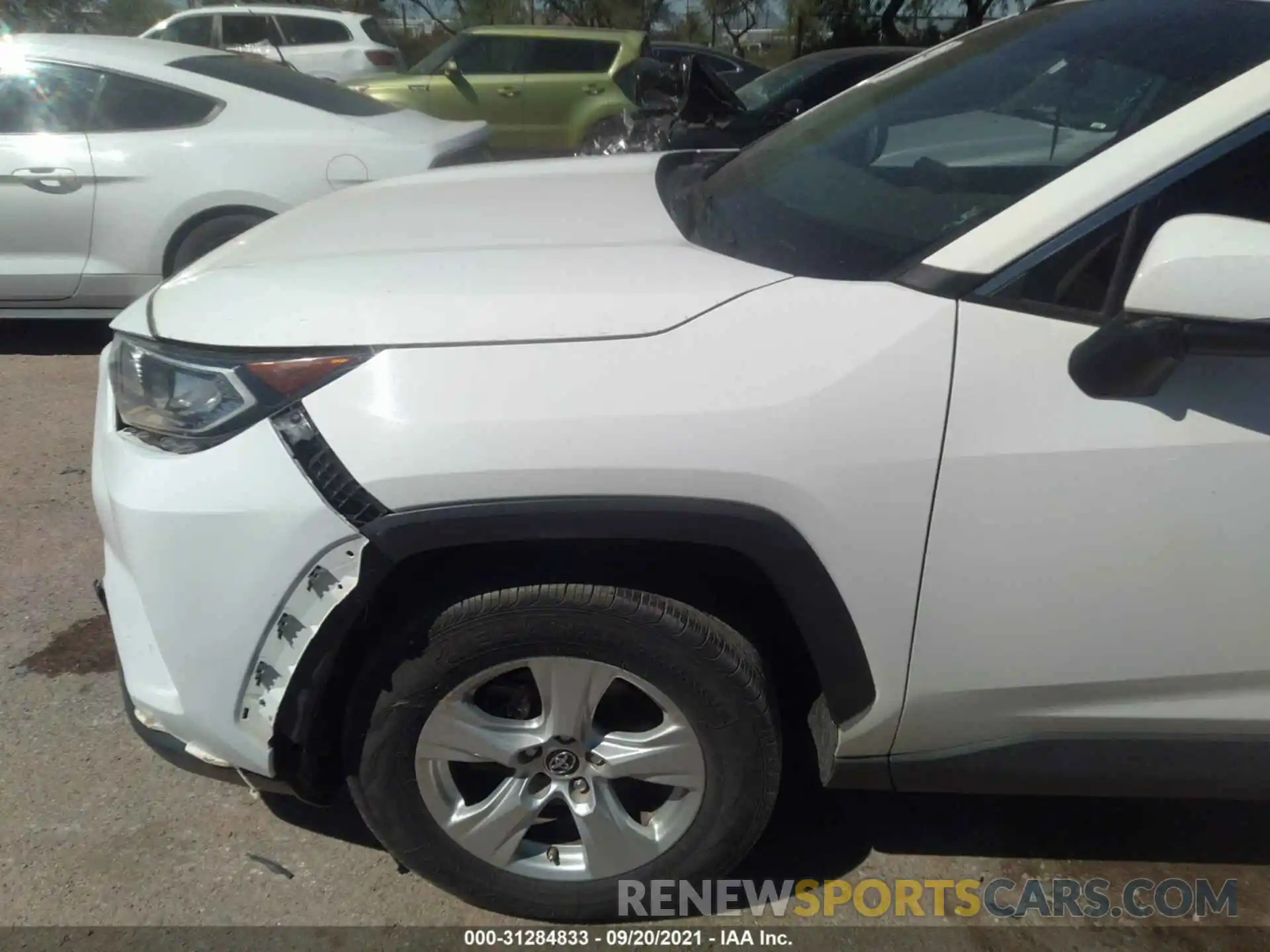 6 Photograph of a damaged car JTMW1RFV0KD507216 TOYOTA RAV4 2019