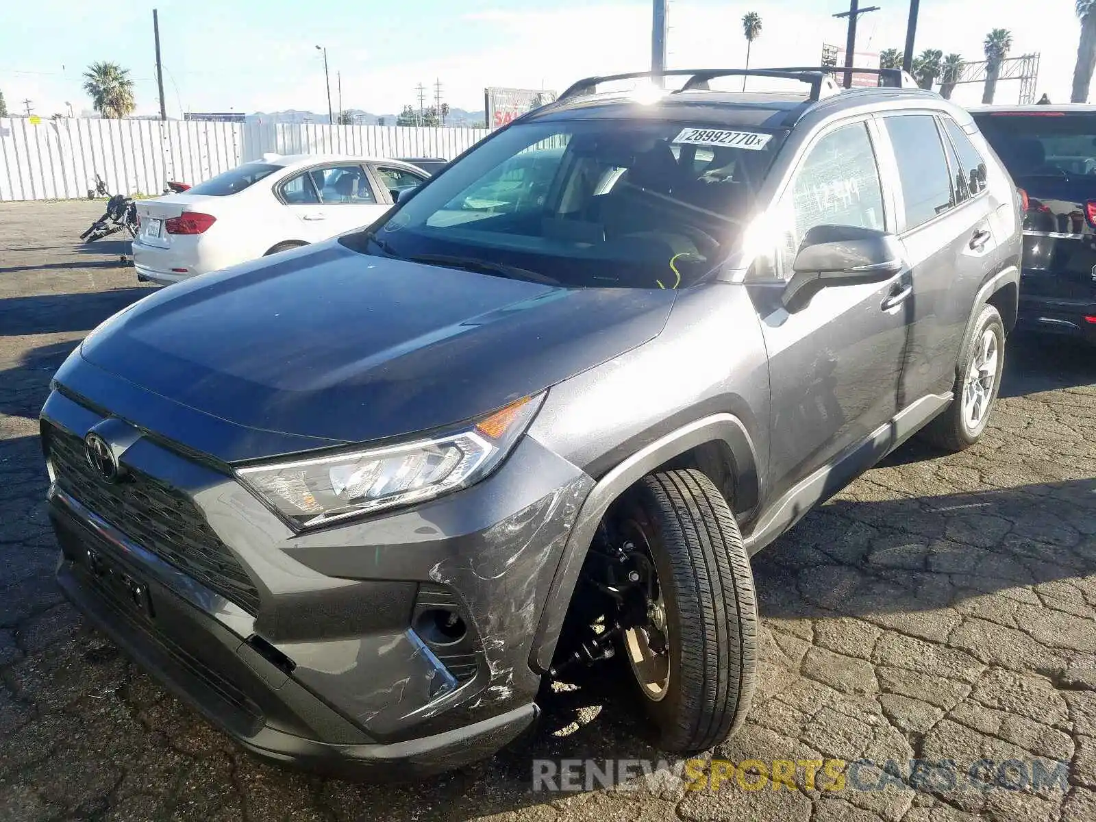 2 Photograph of a damaged car JTMW1RFV0KD507331 TOYOTA RAV4 2019