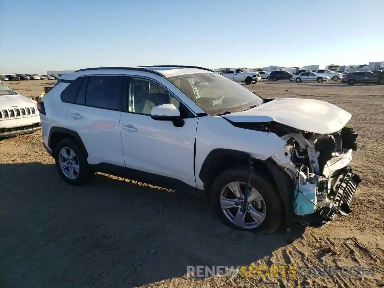 4 Photograph of a damaged car JTMW1RFV0KD509810 TOYOTA RAV4 2019