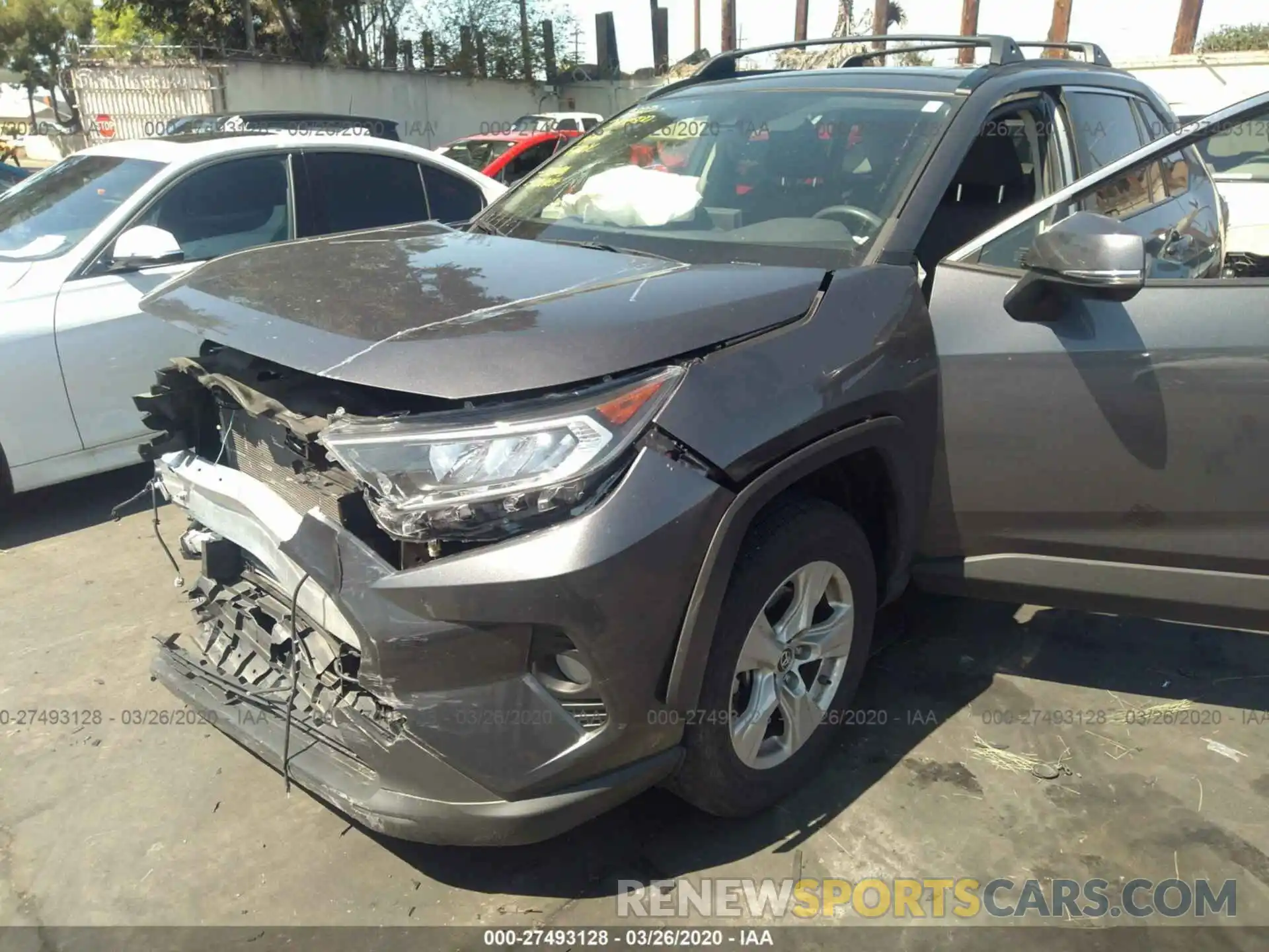 2 Photograph of a damaged car JTMW1RFV0KD510262 TOYOTA RAV4 2019