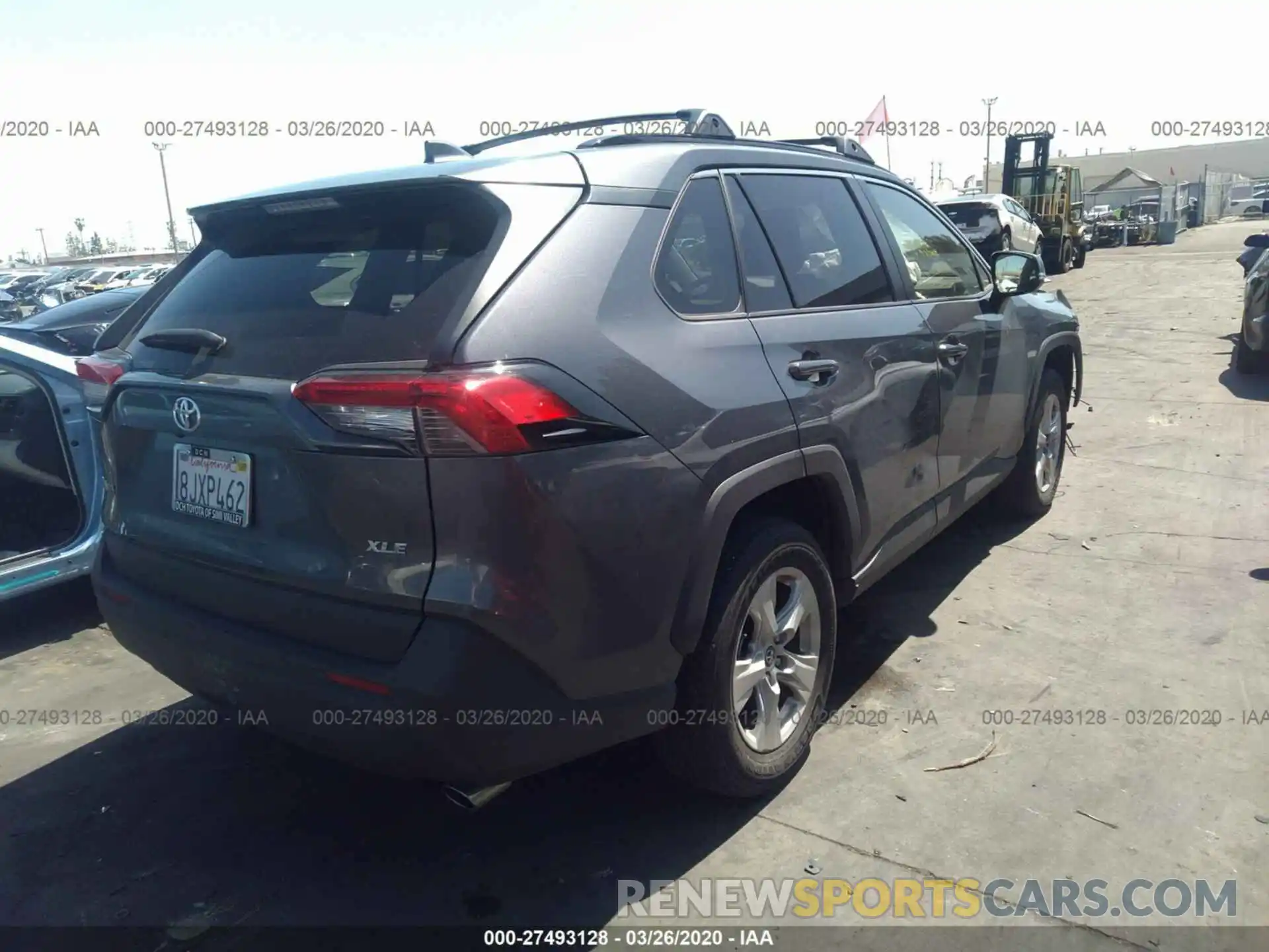 4 Photograph of a damaged car JTMW1RFV0KD510262 TOYOTA RAV4 2019