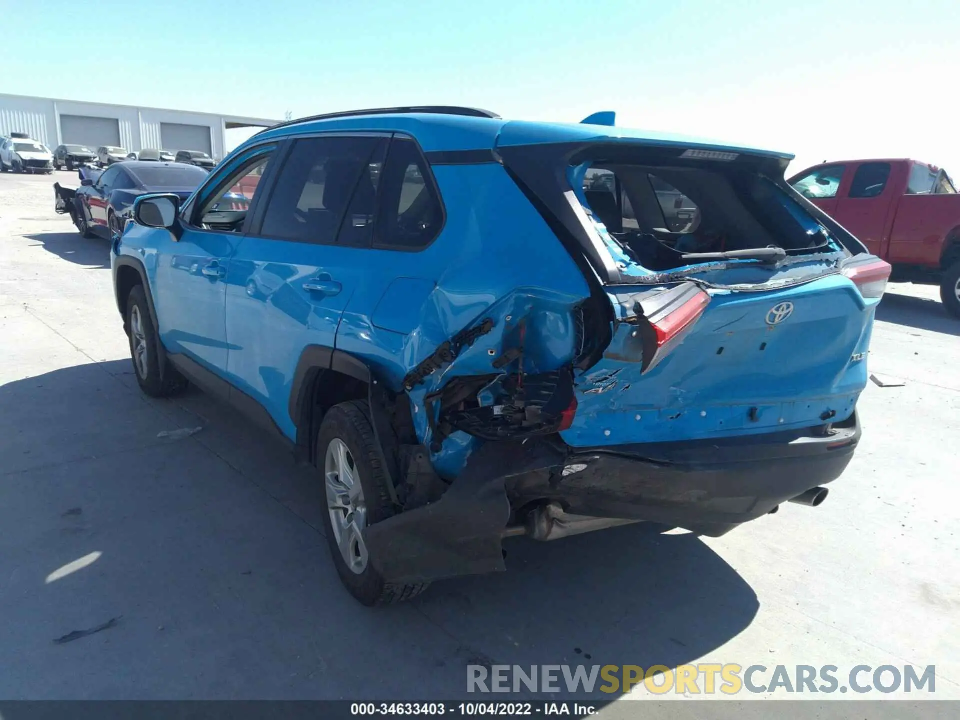 3 Photograph of a damaged car JTMW1RFV0KD510794 TOYOTA RAV4 2019