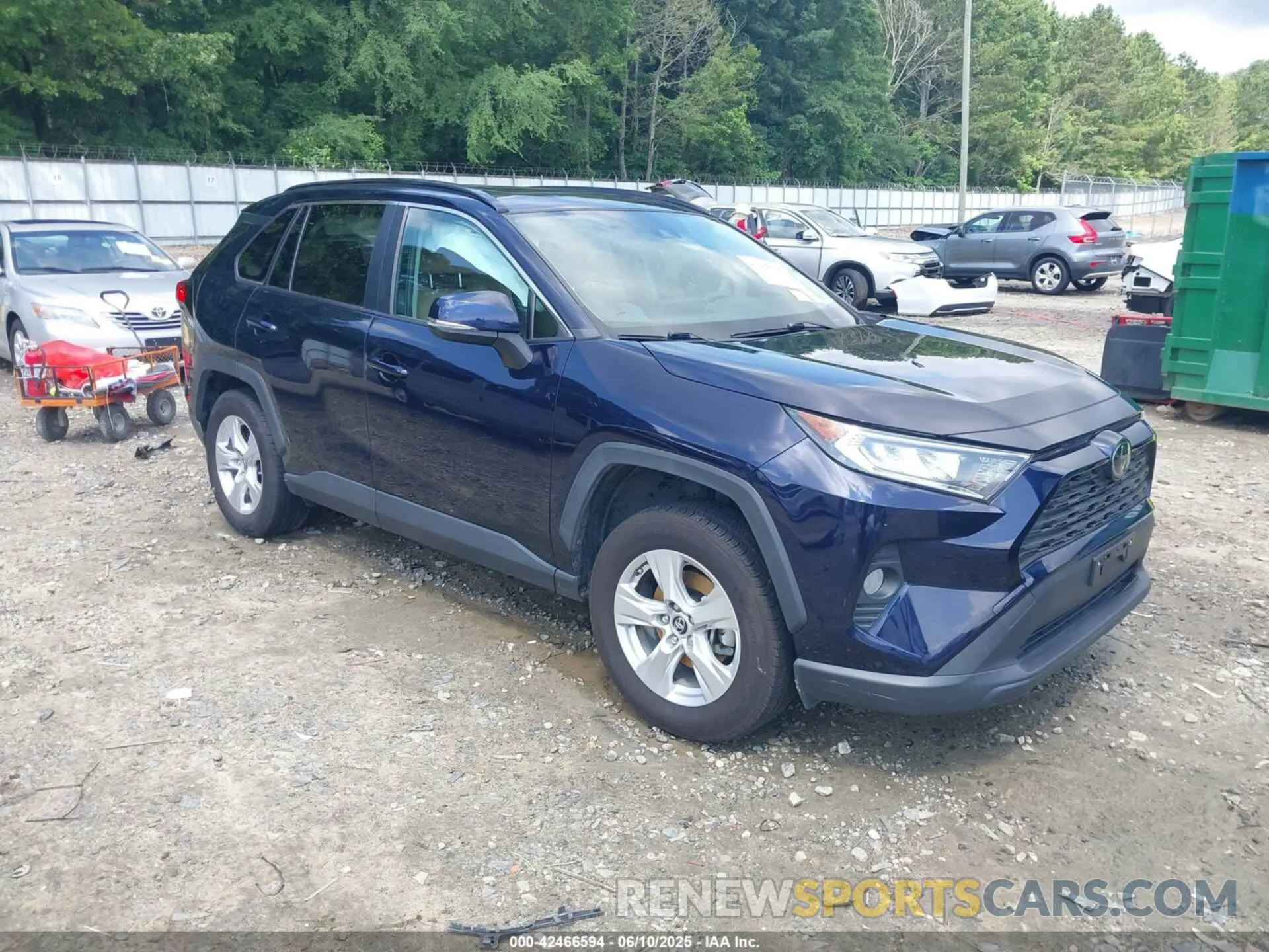 1 Photograph of a damaged car JTMW1RFV0KD512254 TOYOTA RAV4 2019