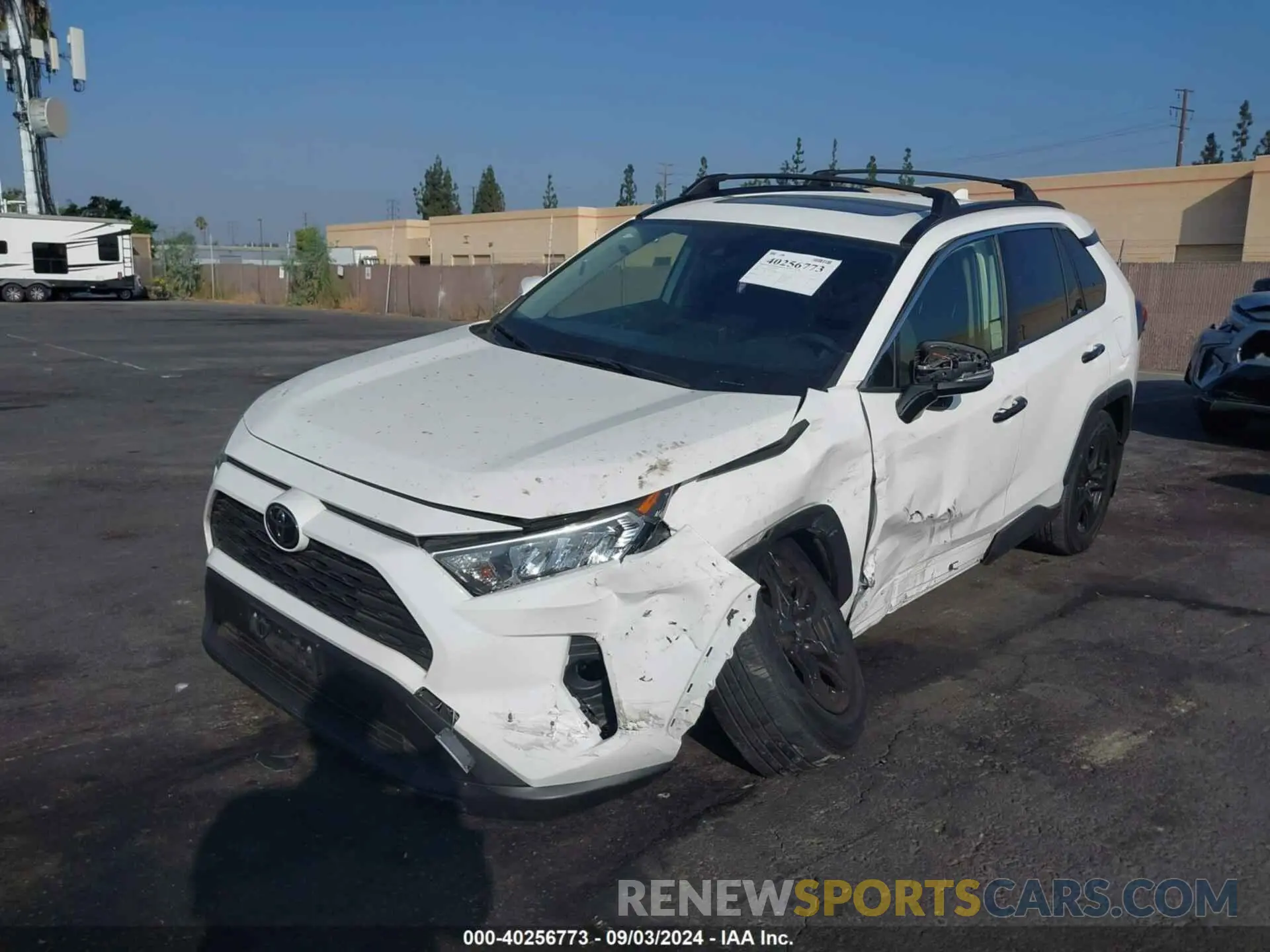 2 Photograph of a damaged car JTMW1RFV0KD513968 TOYOTA RAV4 2019