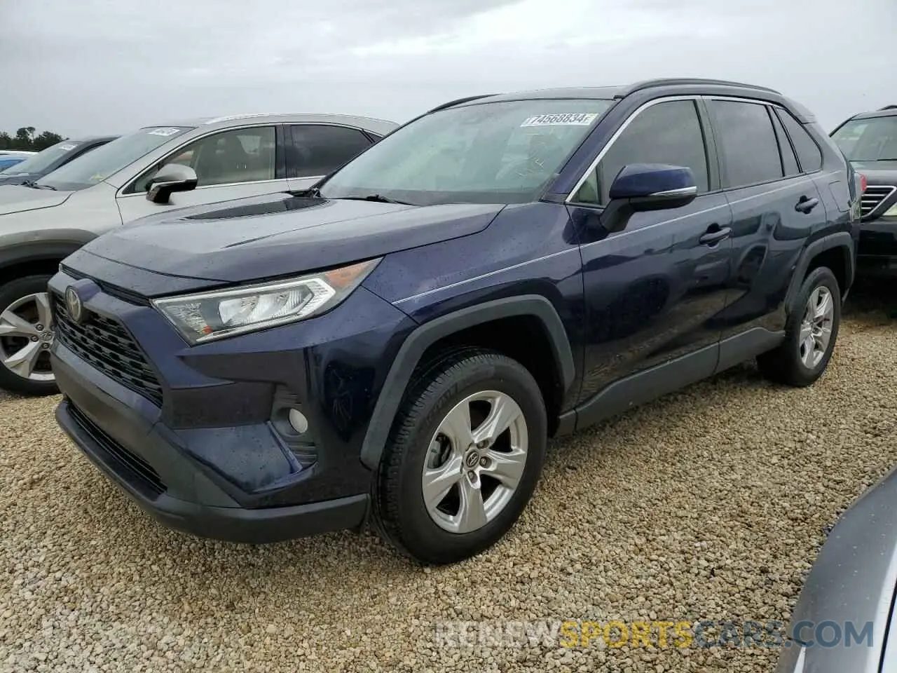 1 Photograph of a damaged car JTMW1RFV0KJ012290 TOYOTA RAV4 2019
