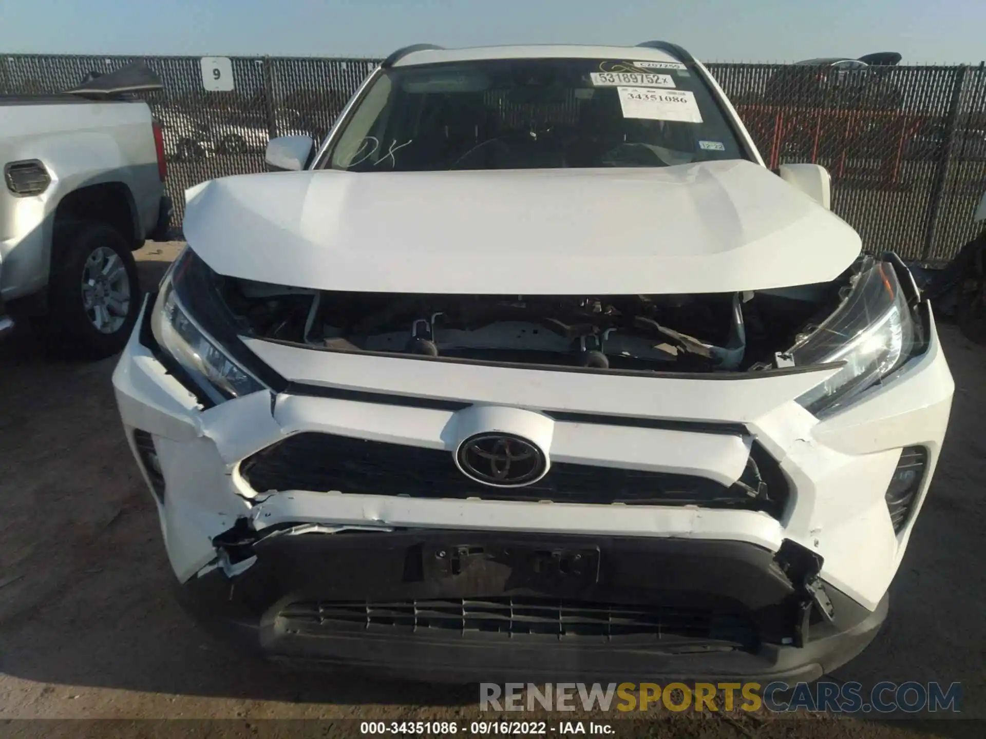 6 Photograph of a damaged car JTMW1RFV0KJ015237 TOYOTA RAV4 2019