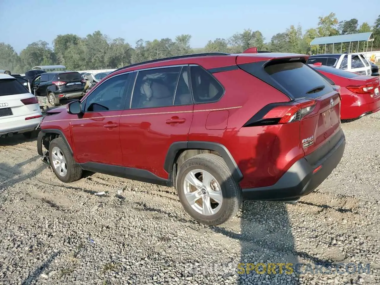 2 Photograph of a damaged car JTMW1RFV1KD010014 TOYOTA RAV4 2019