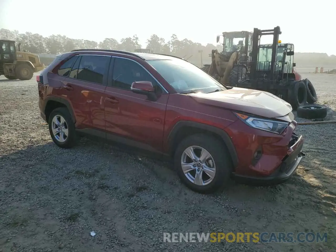 4 Photograph of a damaged car JTMW1RFV1KD010014 TOYOTA RAV4 2019