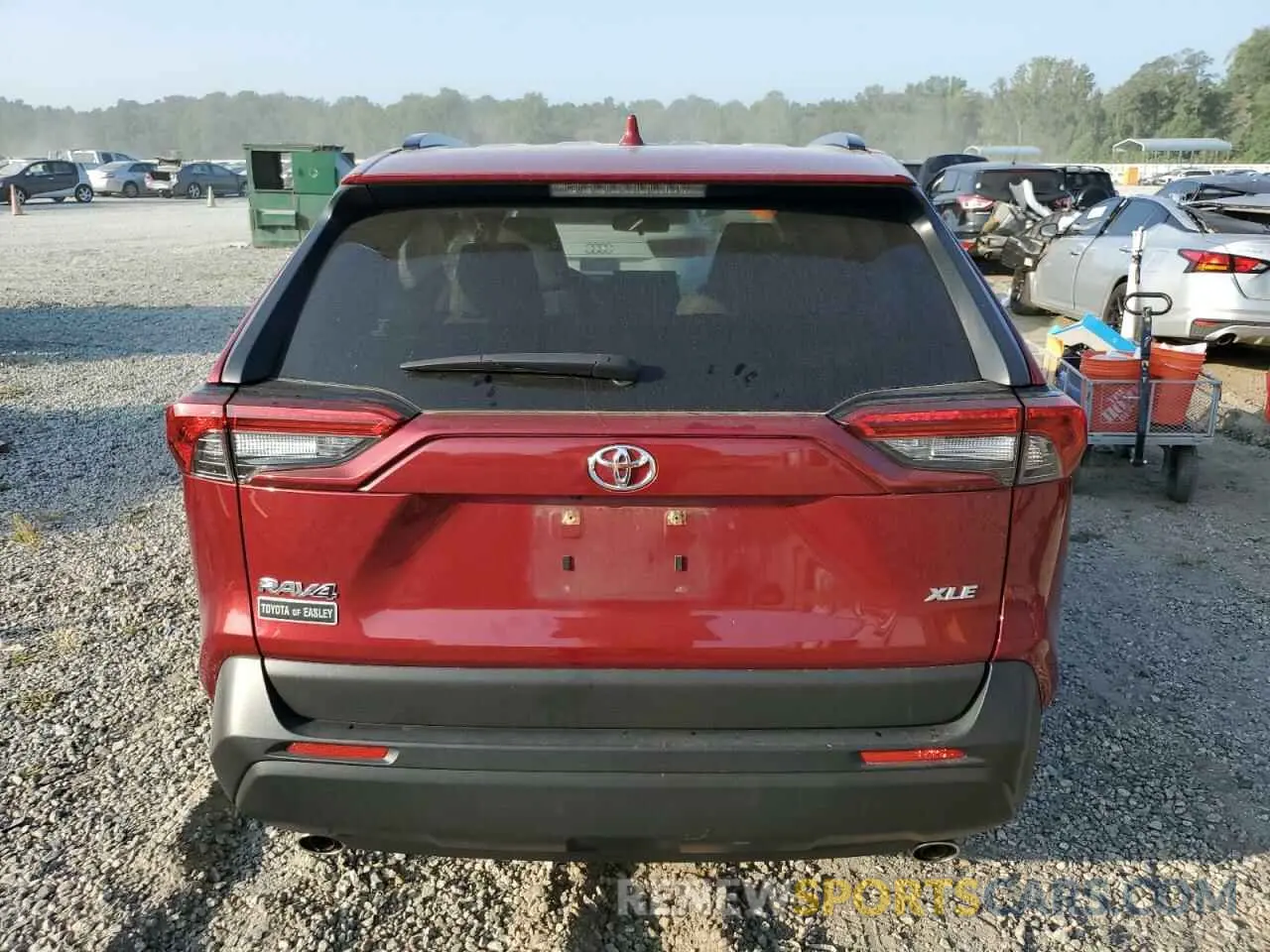 6 Photograph of a damaged car JTMW1RFV1KD010014 TOYOTA RAV4 2019