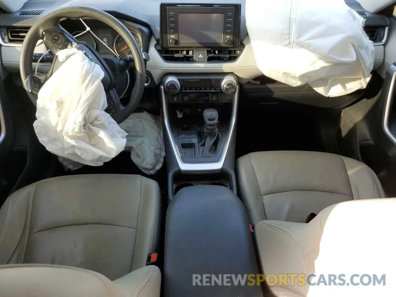 8 Photograph of a damaged car JTMW1RFV1KD010014 TOYOTA RAV4 2019