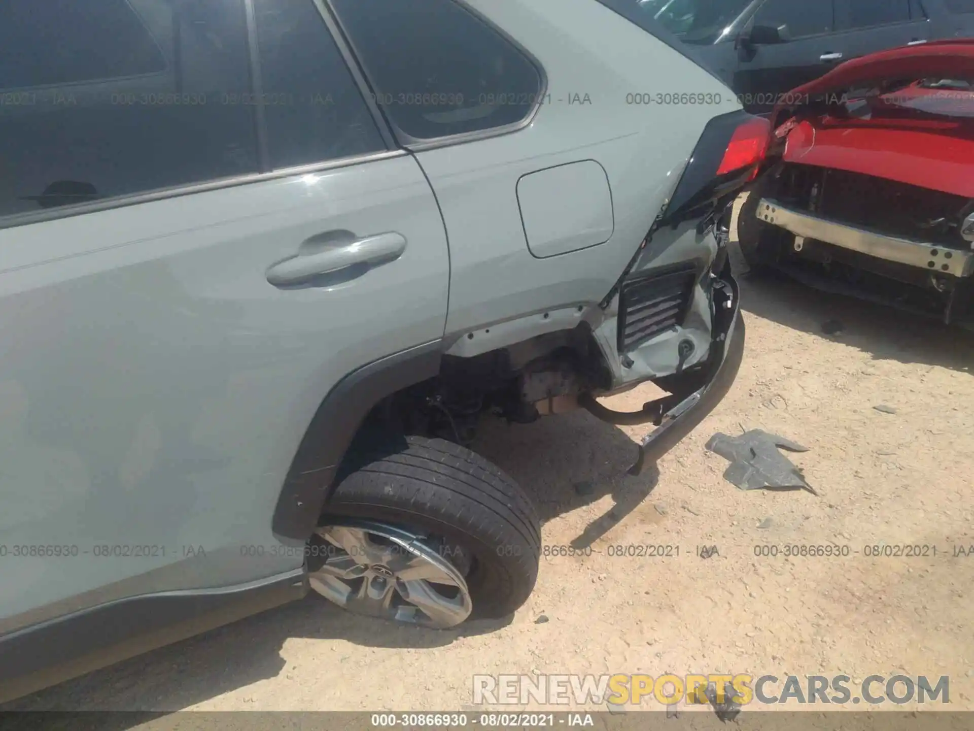 6 Photograph of a damaged car JTMW1RFV1KD014371 TOYOTA RAV4 2019