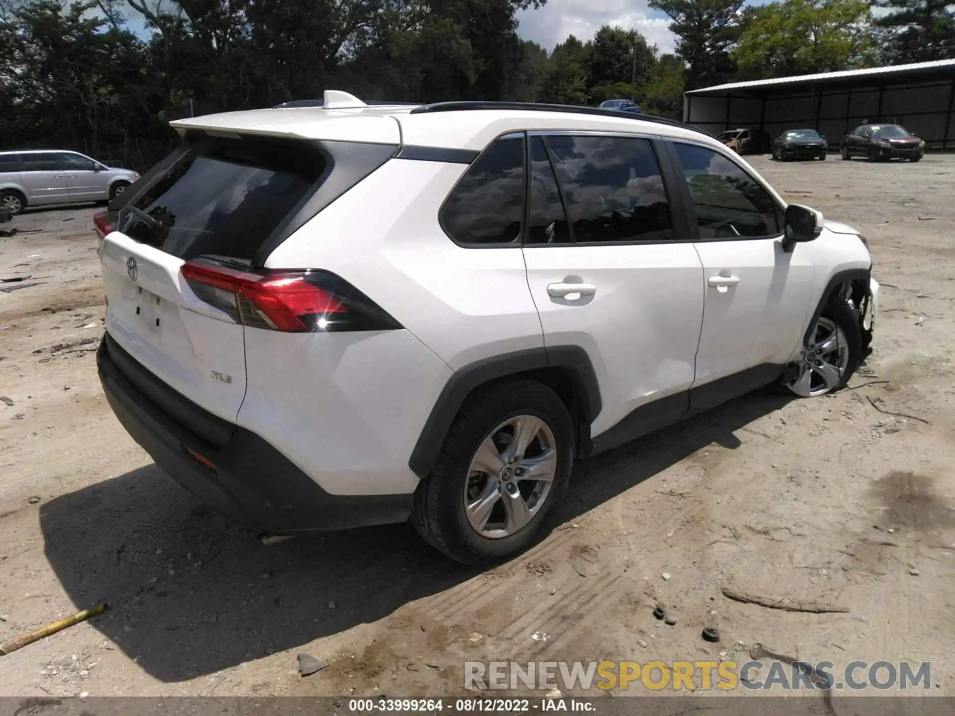 4 Photograph of a damaged car JTMW1RFV1KD019148 TOYOTA RAV4 2019