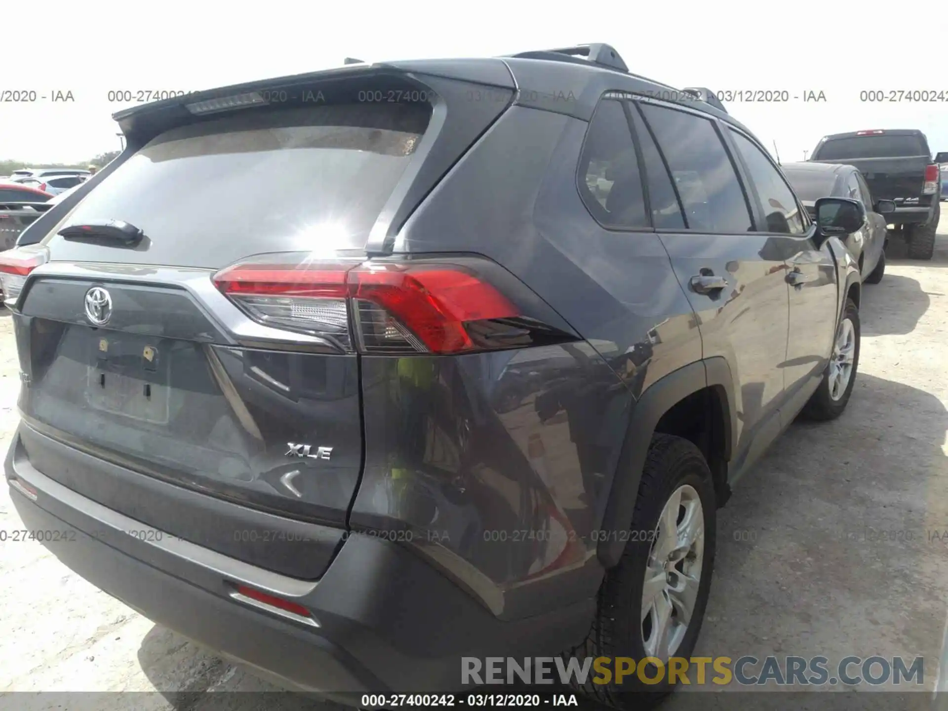 4 Photograph of a damaged car JTMW1RFV1KD037388 TOYOTA RAV4 2019