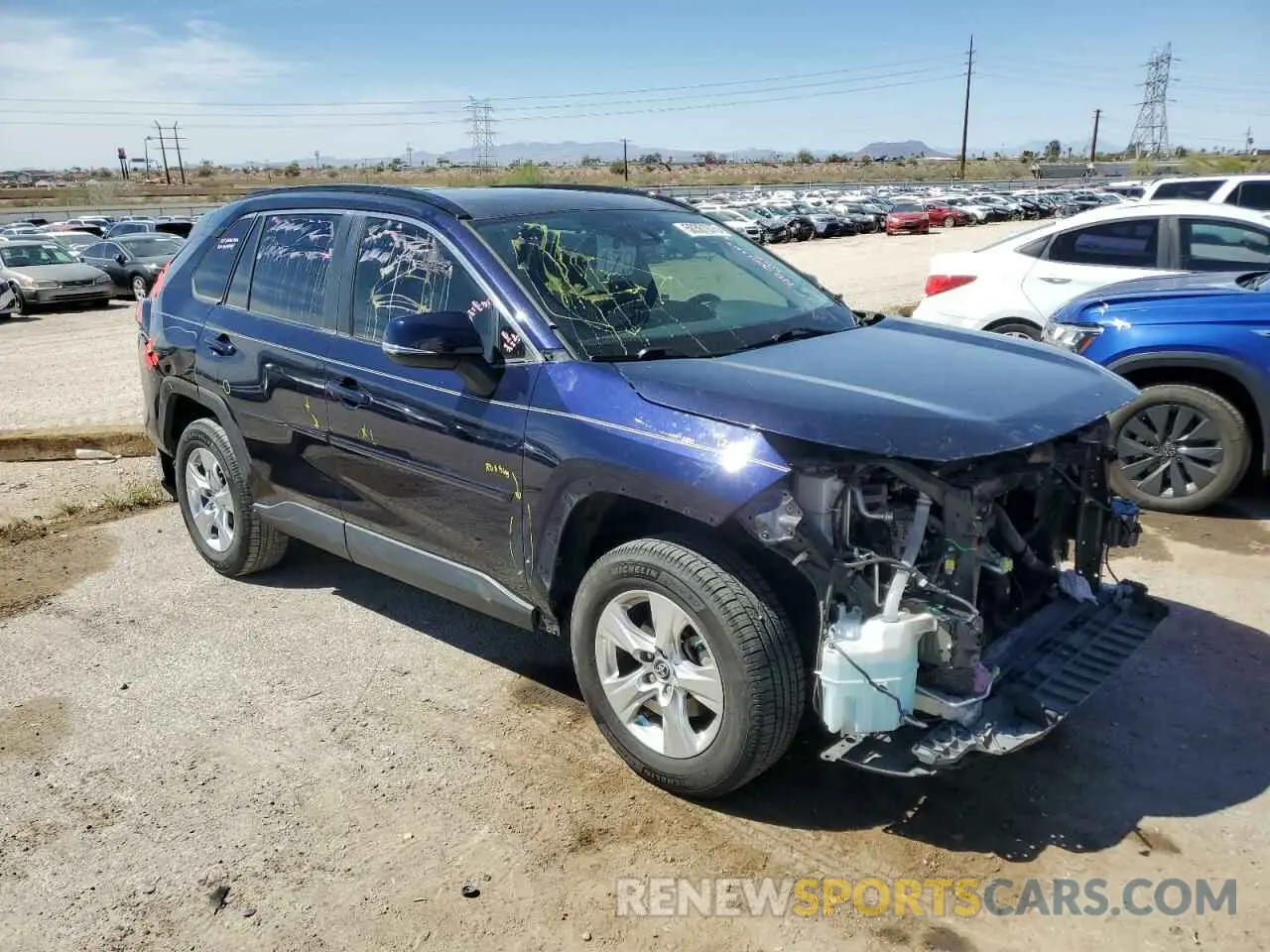 4 Photograph of a damaged car JTMW1RFV1KD512263 TOYOTA RAV4 2019