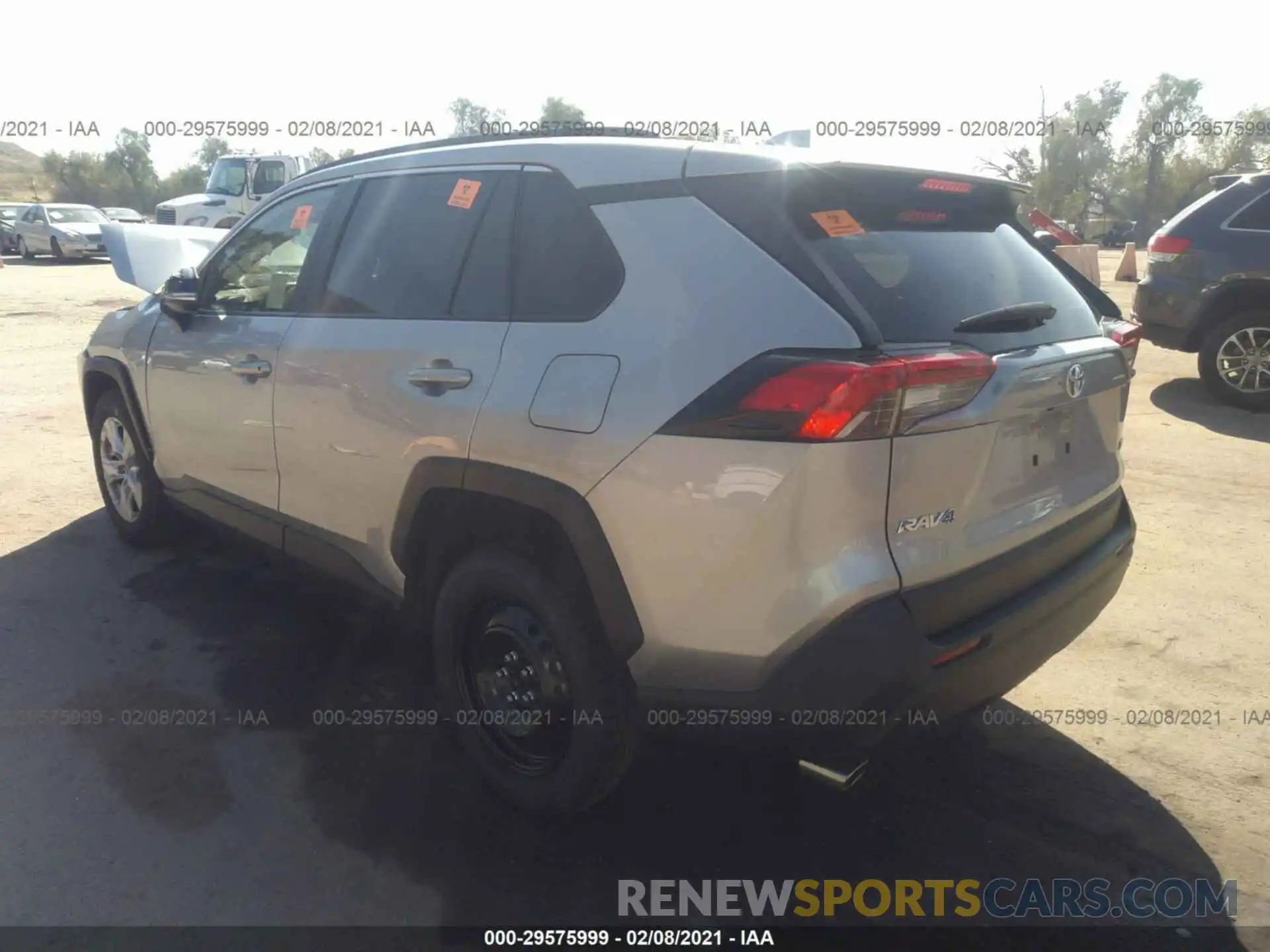 3 Photograph of a damaged car JTMW1RFV1KJ002979 TOYOTA RAV4 2019