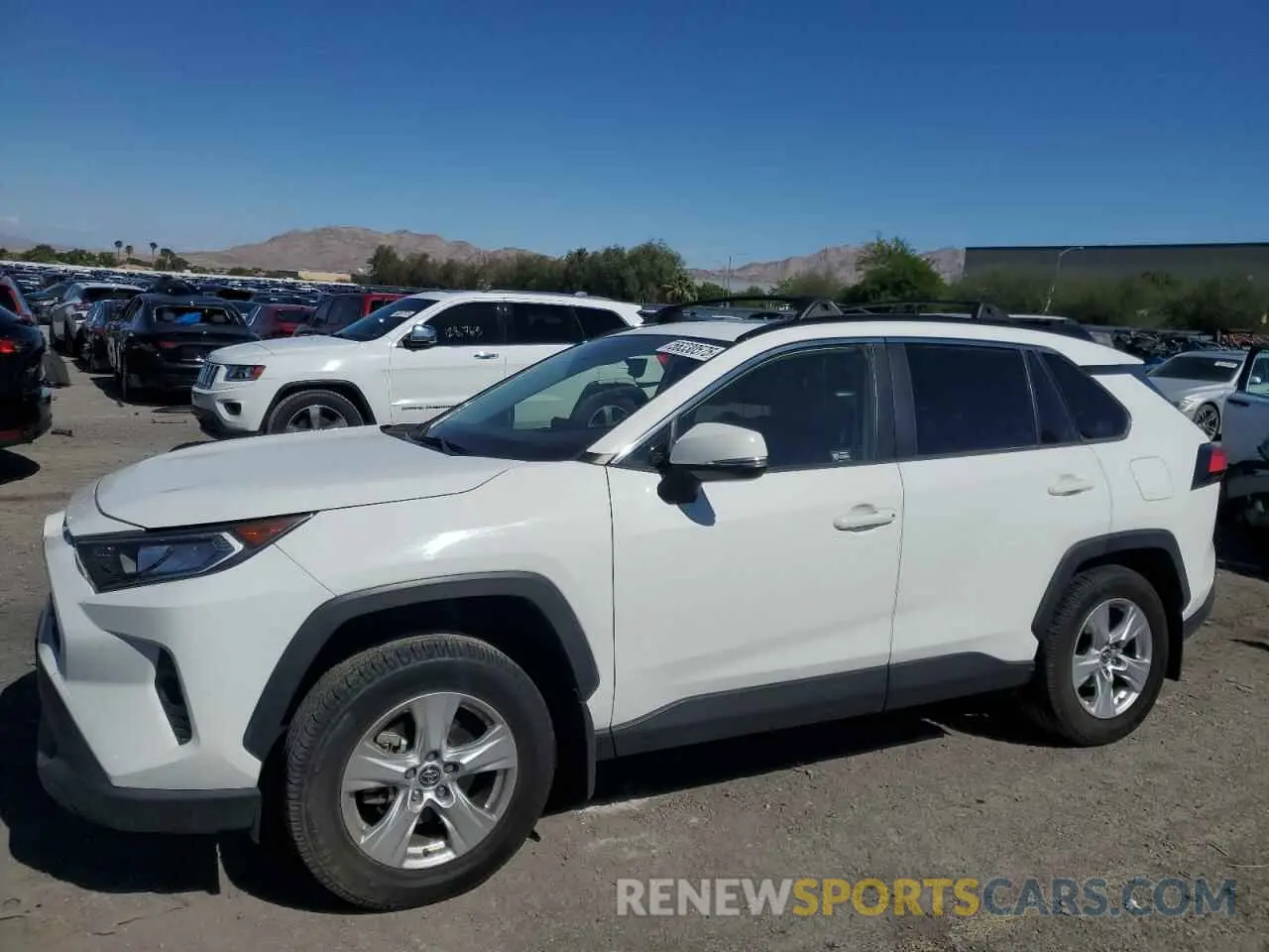 1 Photograph of a damaged car JTMW1RFV1KJ014923 TOYOTA RAV4 2019
