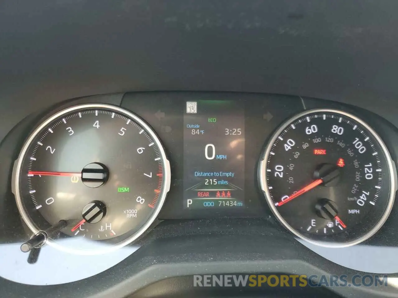 9 Photograph of a damaged car JTMW1RFV1KJ014923 TOYOTA RAV4 2019