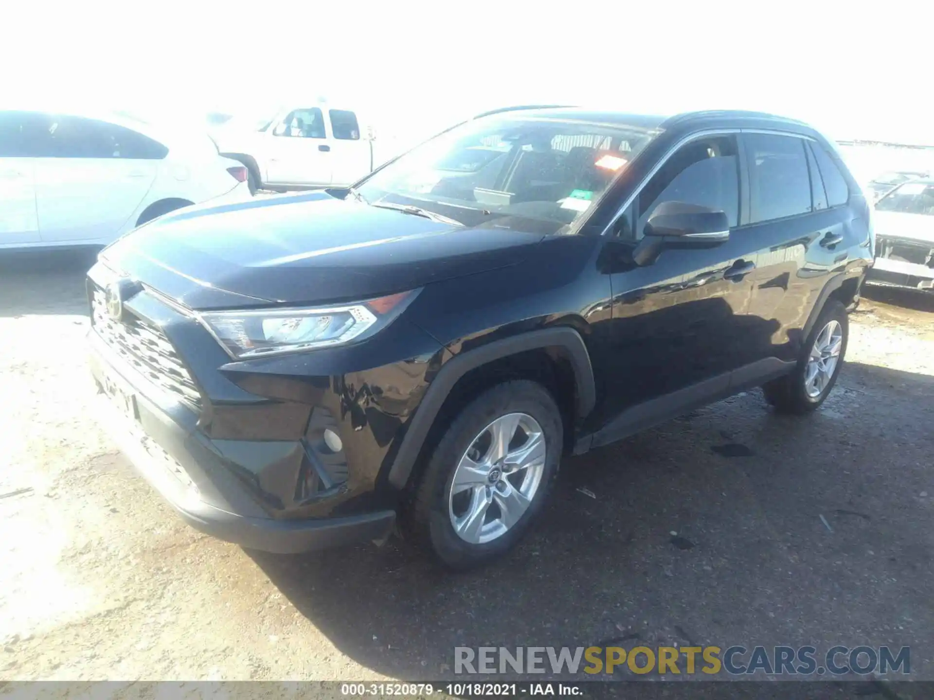 2 Photograph of a damaged car JTMW1RFV2KD012483 TOYOTA RAV4 2019