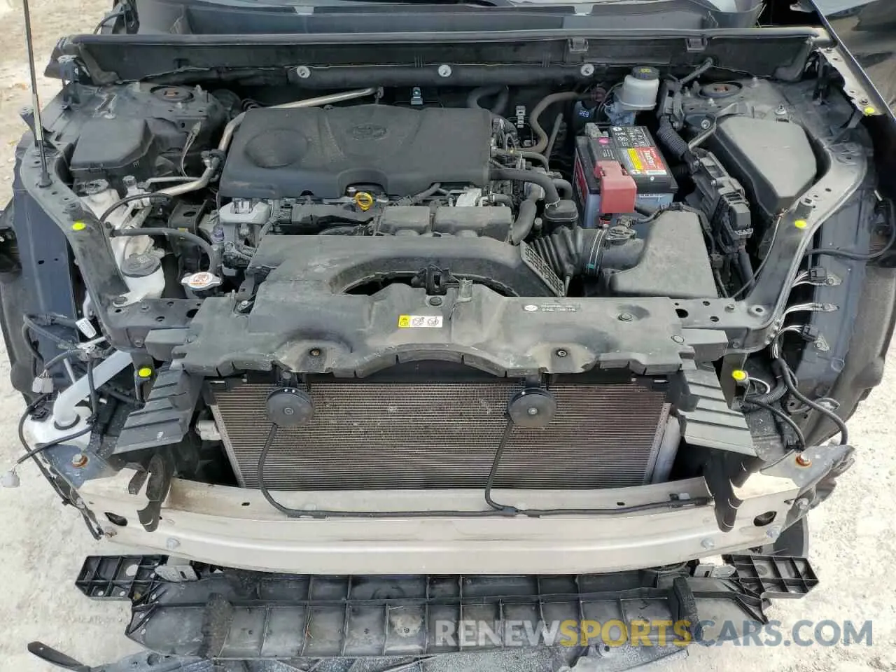 12 Photograph of a damaged car JTMW1RFV2KD012662 TOYOTA RAV4 2019
