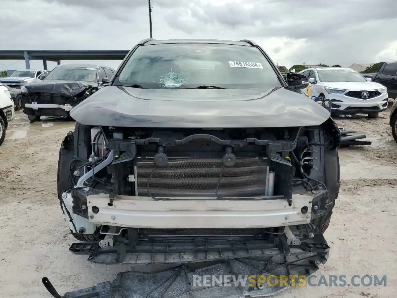 5 Photograph of a damaged car JTMW1RFV2KD012662 TOYOTA RAV4 2019
