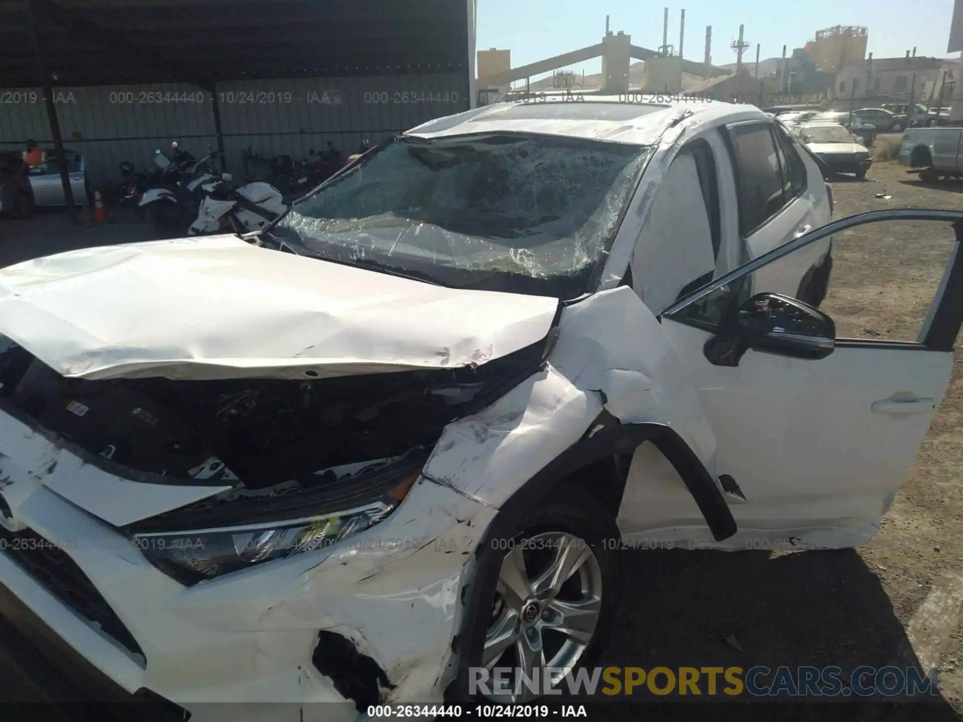 6 Photograph of a damaged car JTMW1RFV2KD014511 TOYOTA RAV4 2019