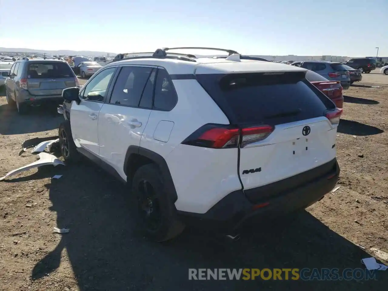 3 Photograph of a damaged car JTMW1RFV2KD025363 TOYOTA RAV4 2019