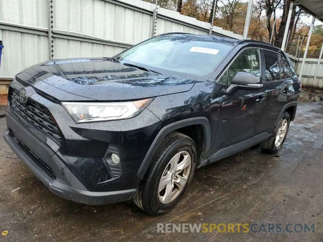 1 Photograph of a damaged car JTMW1RFV2KD033639 TOYOTA RAV4 2019