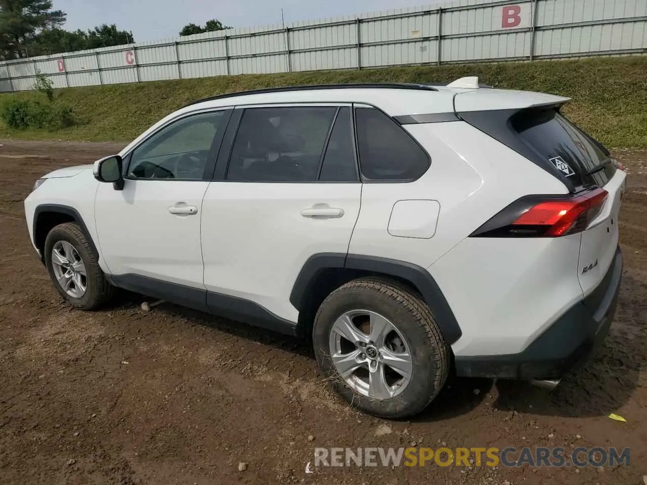 2 Photograph of a damaged car JTMW1RFV2KD035780 TOYOTA RAV4 2019