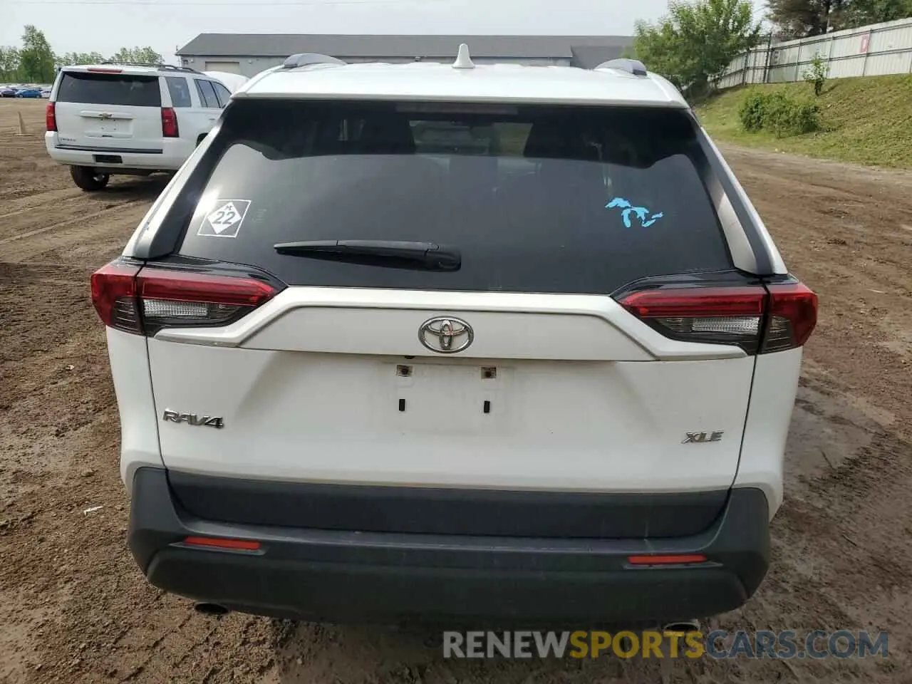 6 Photograph of a damaged car JTMW1RFV2KD035780 TOYOTA RAV4 2019