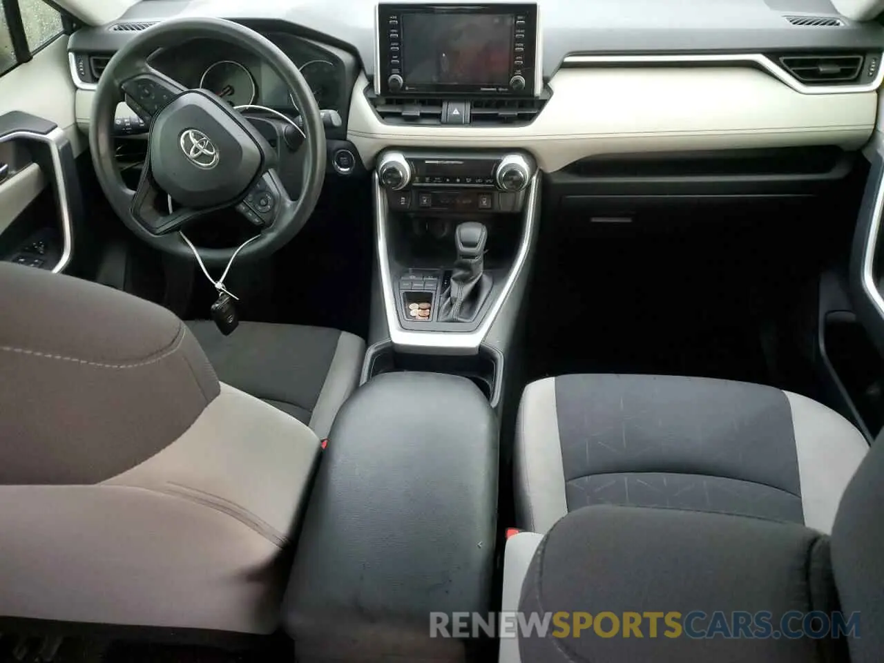 8 Photograph of a damaged car JTMW1RFV2KD037819 TOYOTA RAV4 2019