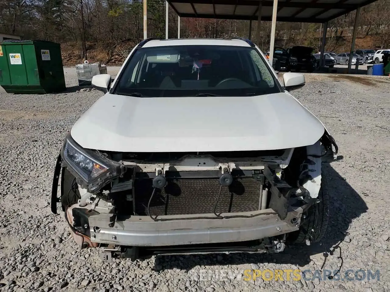 5 Photograph of a damaged car JTMW1RFV2KD500154 TOYOTA RAV4 2019