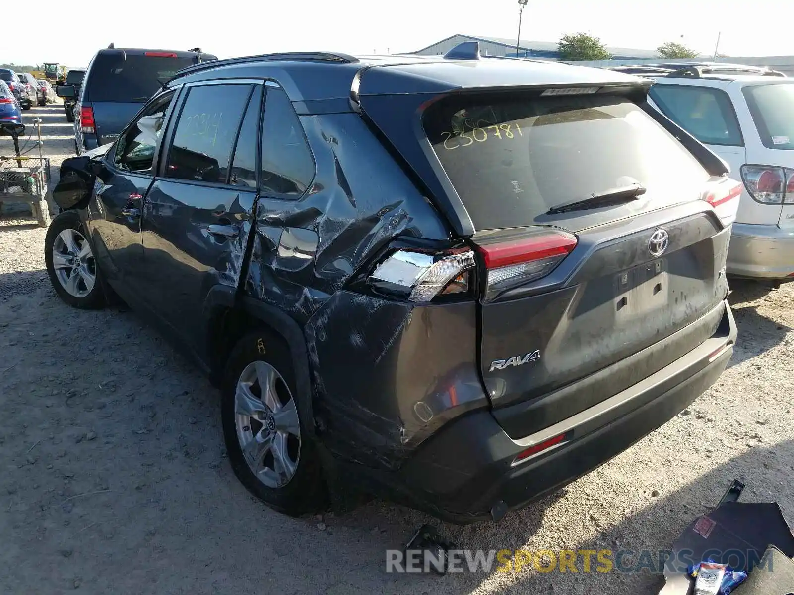 3 Photograph of a damaged car JTMW1RFV2KD511090 TOYOTA RAV4 2019