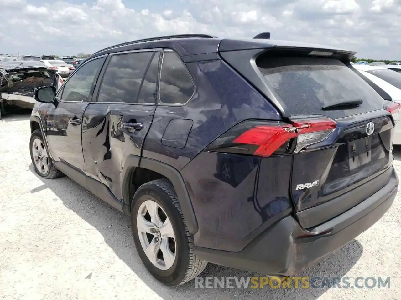 3 Photograph of a damaged car JTMW1RFV2KJ002618 TOYOTA RAV4 2019