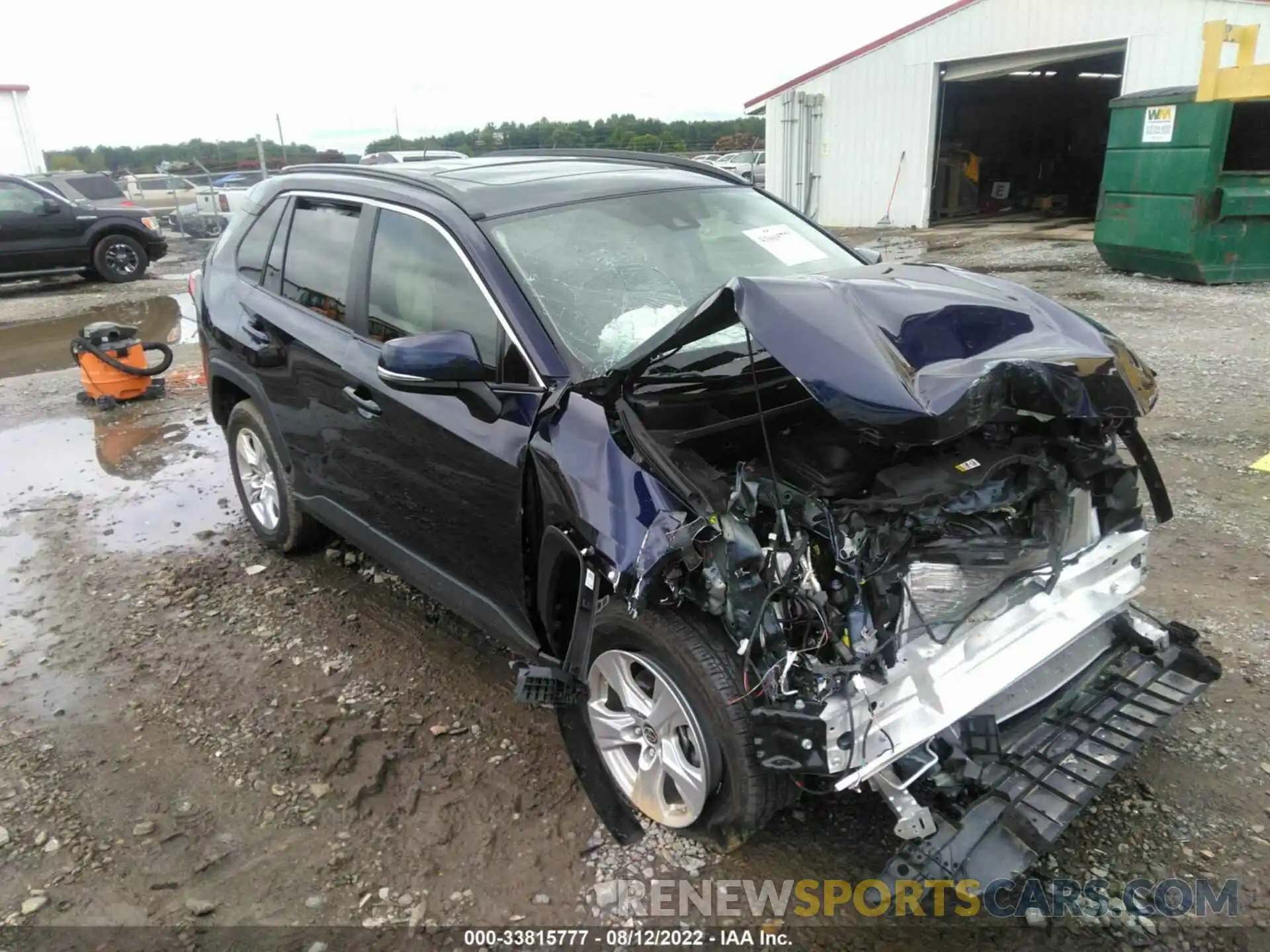 1 Photograph of a damaged car JTMW1RFV2KJ016809 TOYOTA RAV4 2019