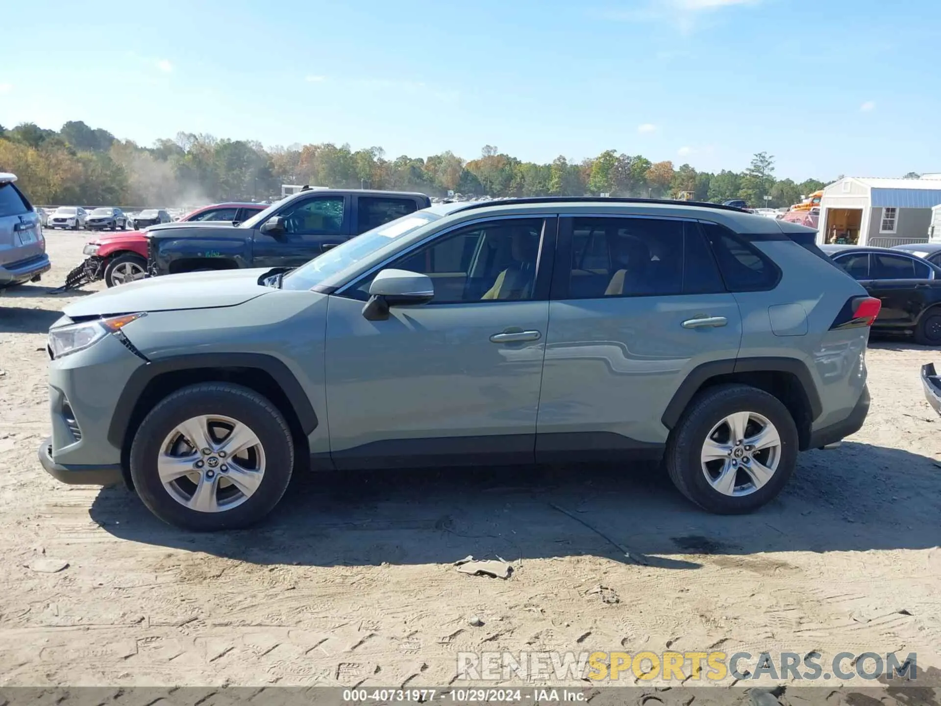 14 Photograph of a damaged car JTMW1RFV3KD007356 TOYOTA RAV4 2019