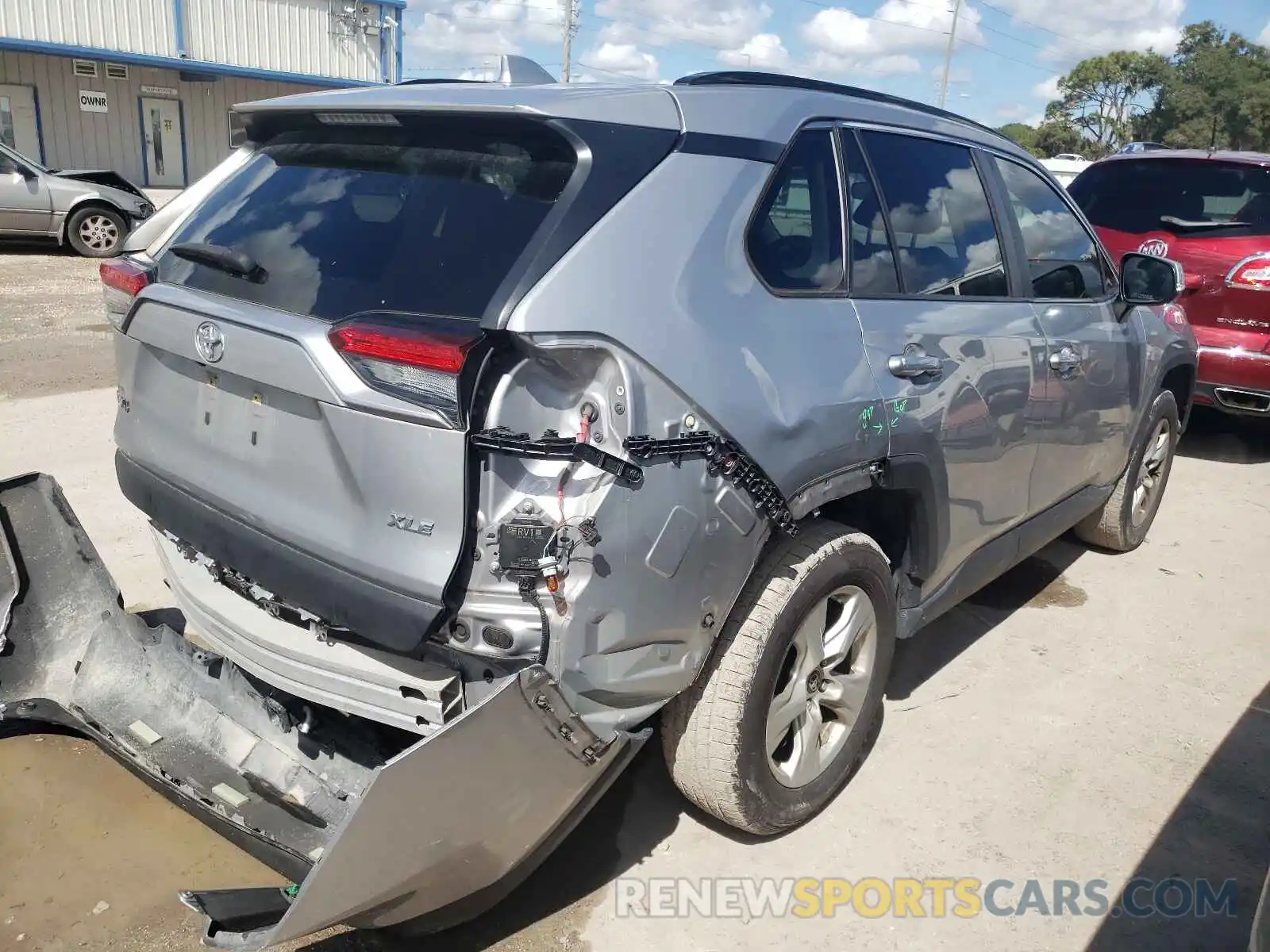 4 Photograph of a damaged car JTMW1RFV3KD014050 TOYOTA RAV4 2019