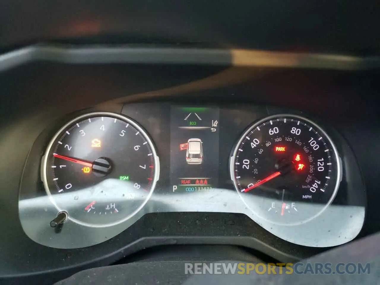 9 Photograph of a damaged car JTMW1RFV3KD014436 TOYOTA RAV4 2019