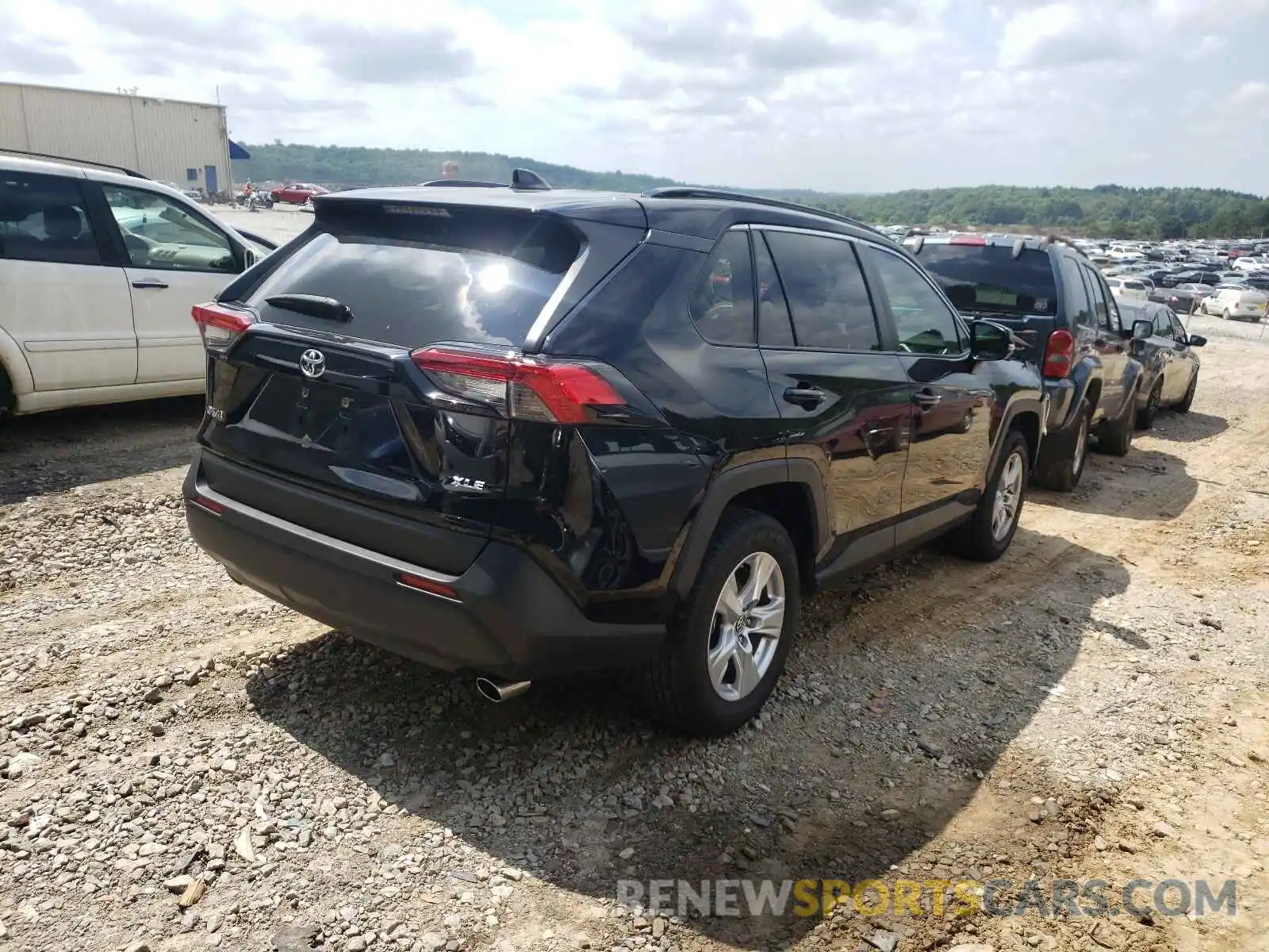 4 Photograph of a damaged car JTMW1RFV3KD015490 TOYOTA RAV4 2019