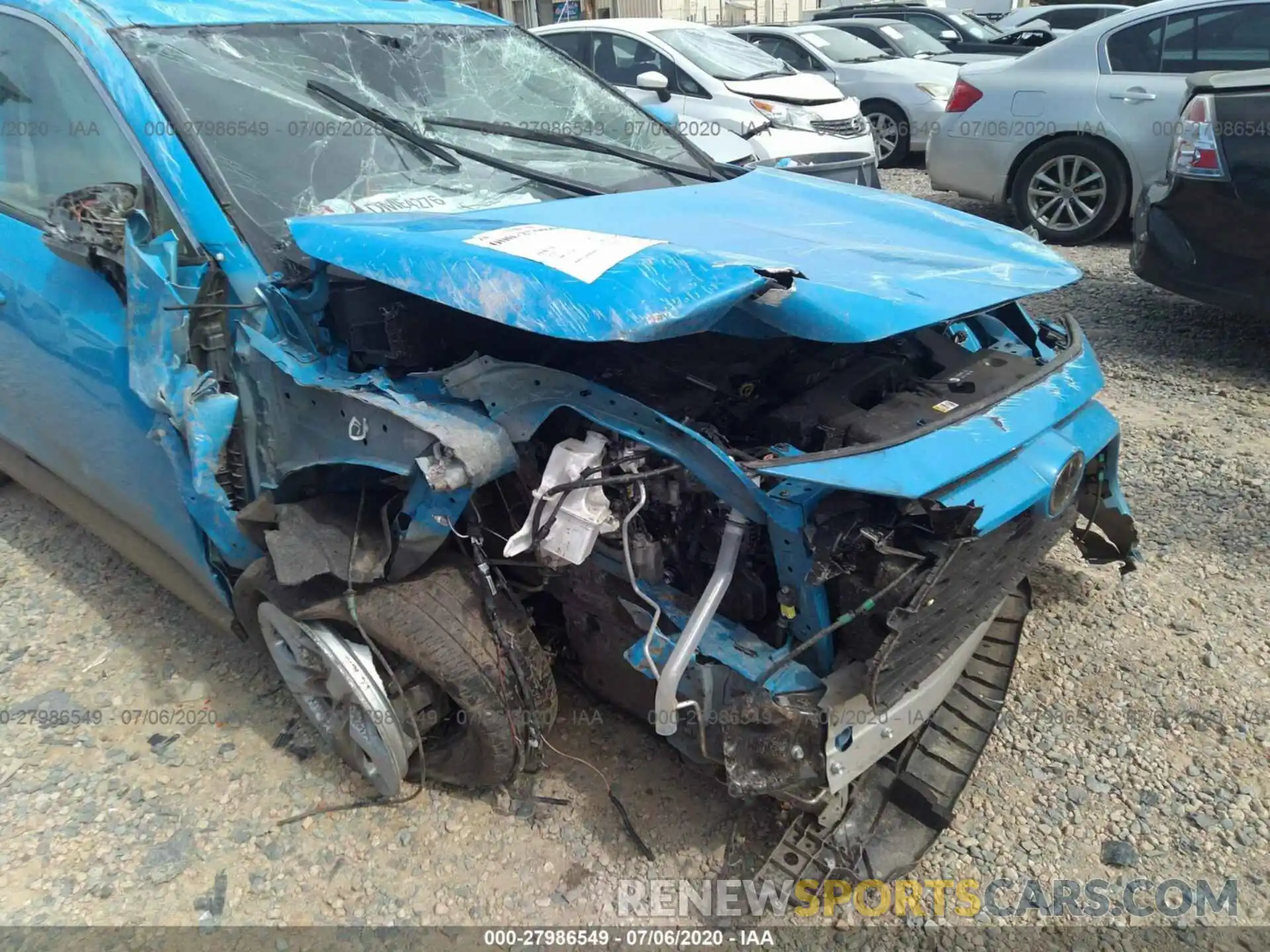 6 Photograph of a damaged car JTMW1RFV3KD019913 TOYOTA RAV4 2019