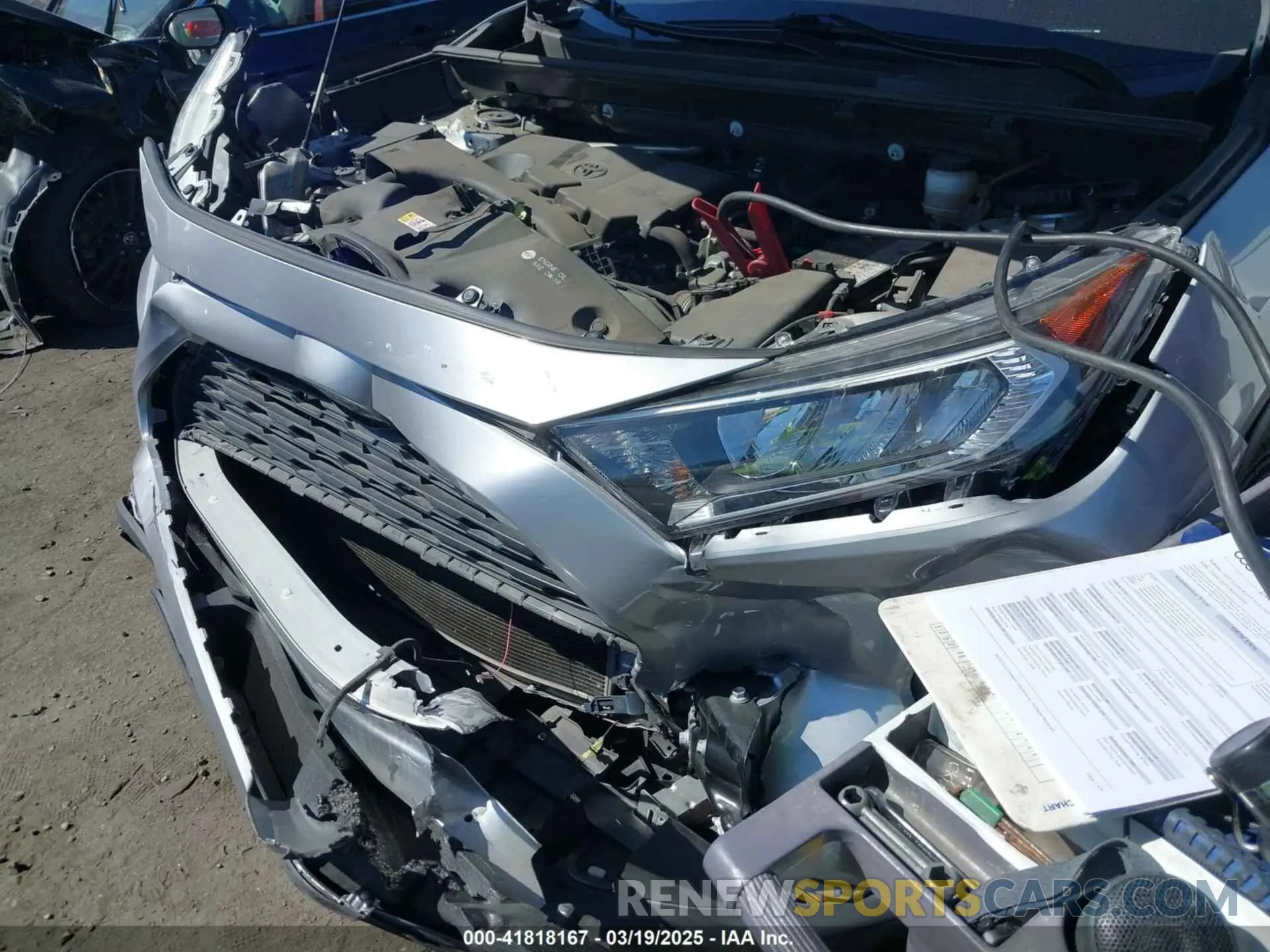 11 Photograph of a damaged car JTMW1RFV3KD028269 TOYOTA RAV4 2019