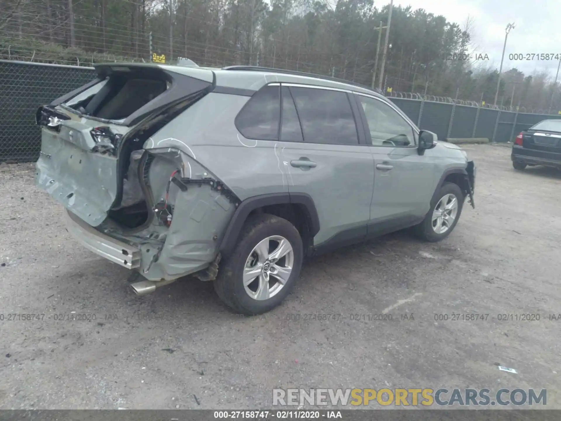 4 Photograph of a damaged car JTMW1RFV3KD504312 TOYOTA RAV4 2019