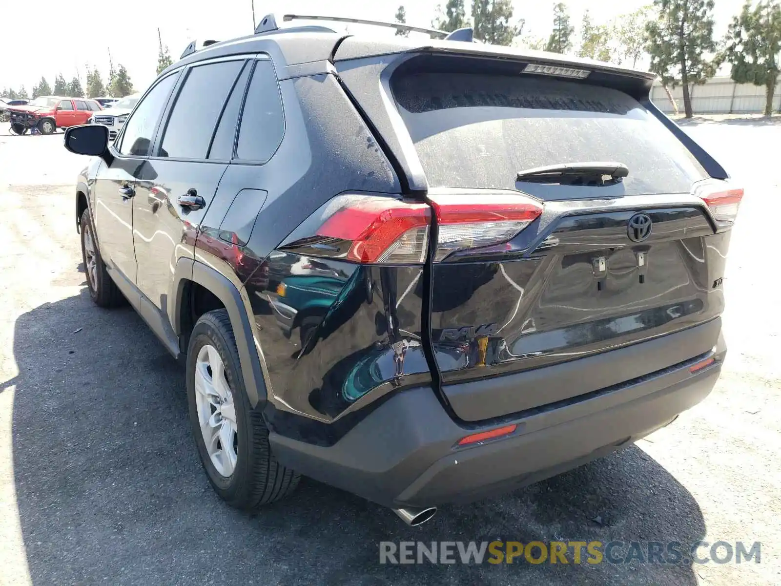 3 Photograph of a damaged car JTMW1RFV3KD504486 TOYOTA RAV4 2019